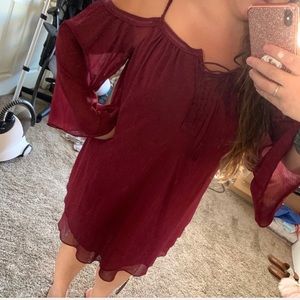 🌸 Cold Shoulder Dress {PROMO ITEM}